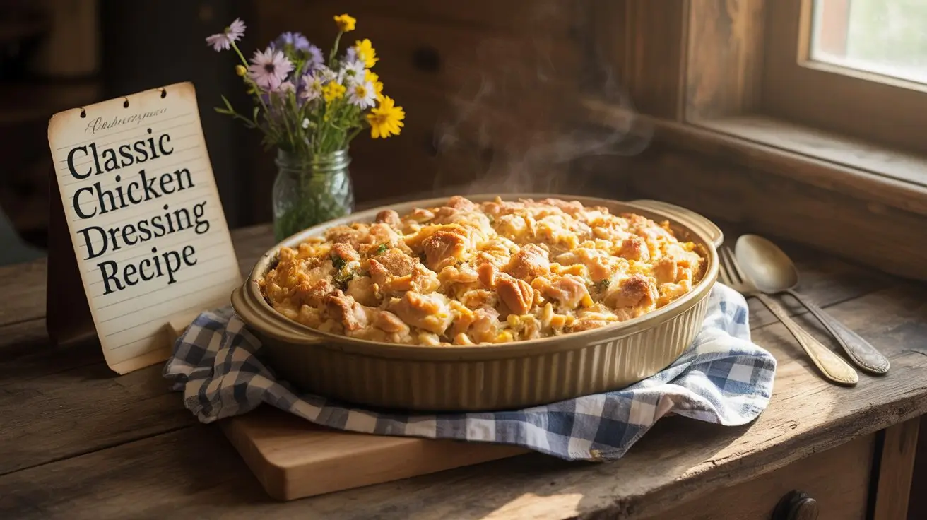 chicken dressing recipe