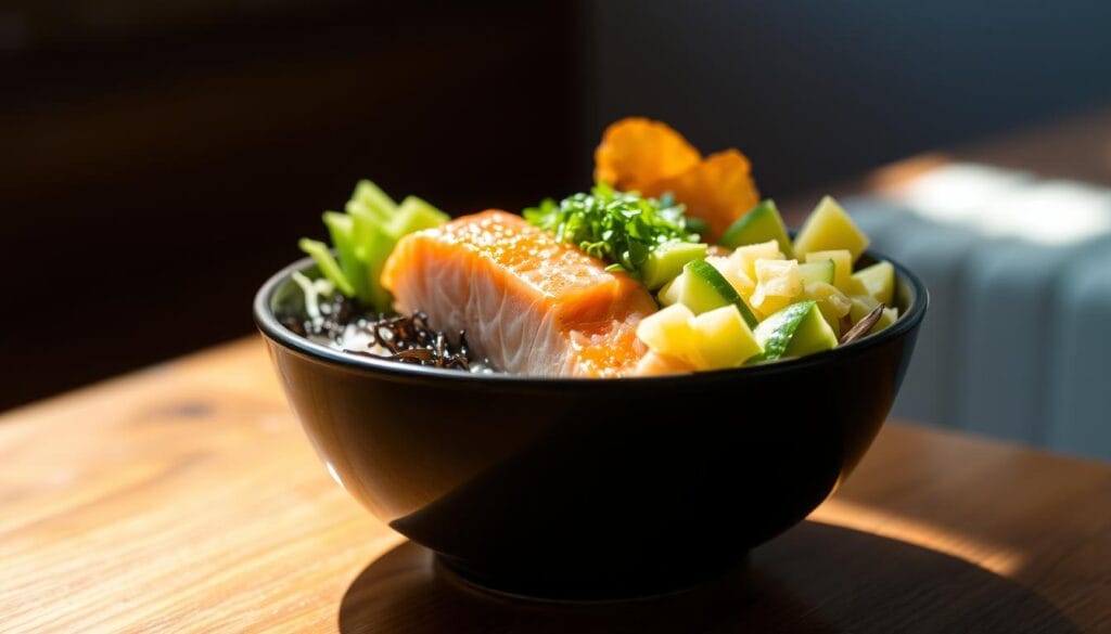 salmon poke bowl salmon poke bowl