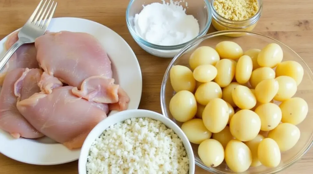 greek chicken and potatoes