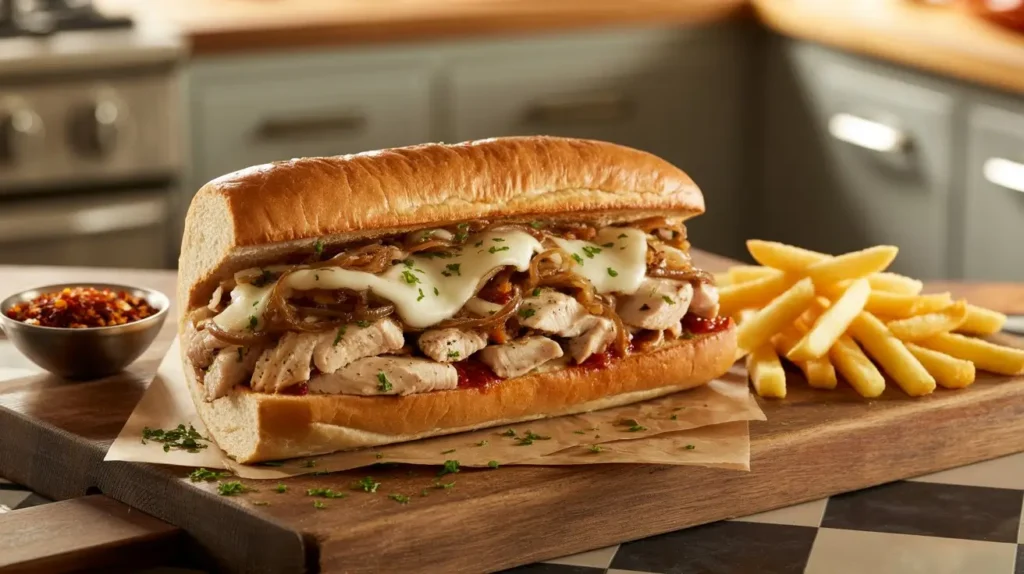 chicken philly cheesesteak recipe