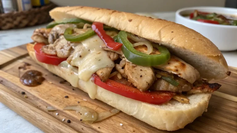 chicken philly cheesesteak recipe