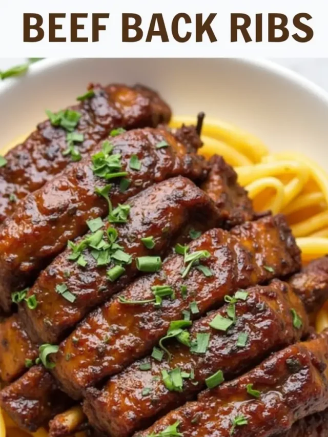 Beef Back Ribs Recipe