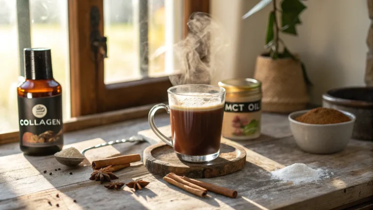 coffee loophole recipe with cinnamon and MCT oil