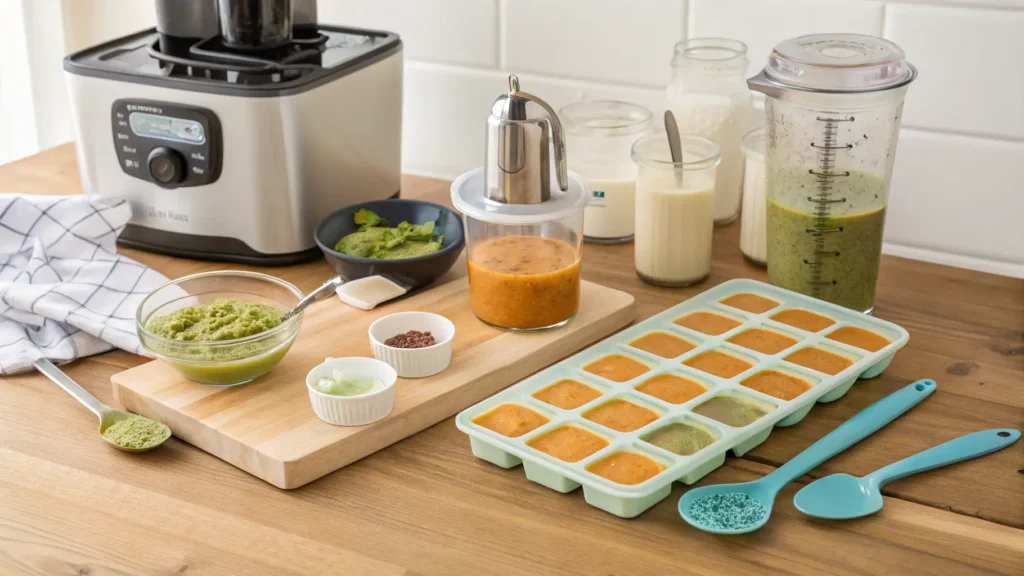 How to make baby puree at home