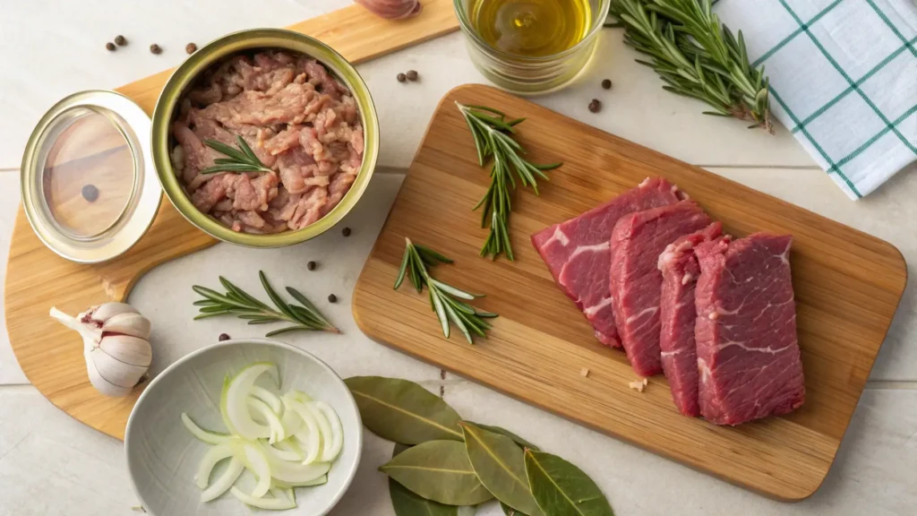 Ingredients for Buona Beef Tuna Genovese recipe