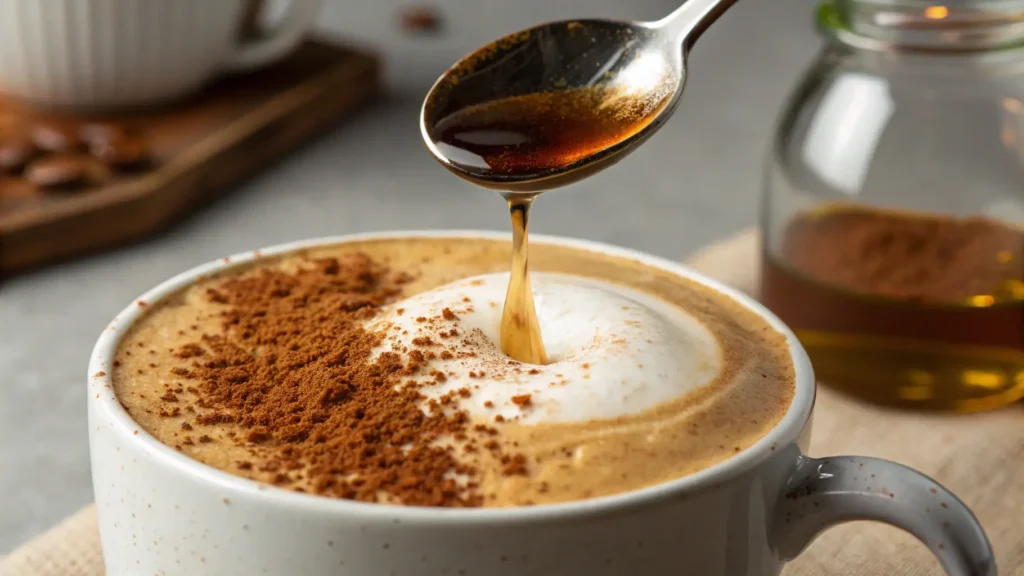 MCT oil and cinnamon in coffee loophole recipe
