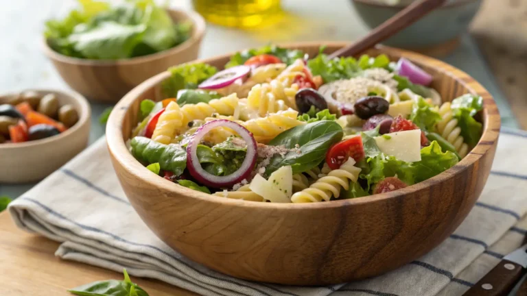 vibrant pasta house salad recipe with vinaigrette