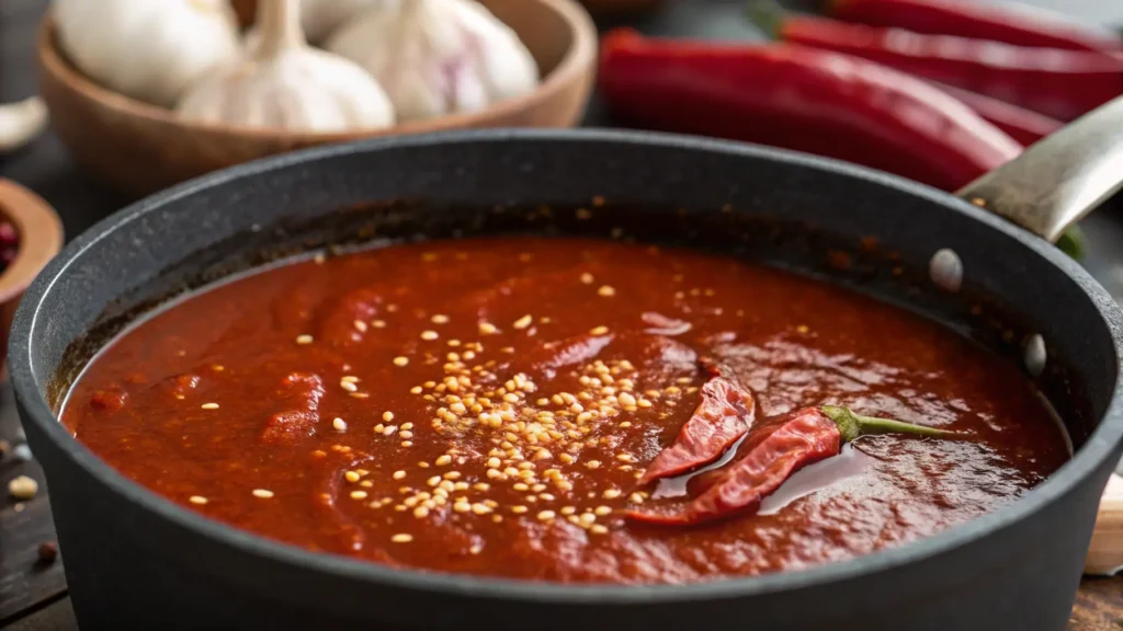 homemade red enchilada sauce recipe