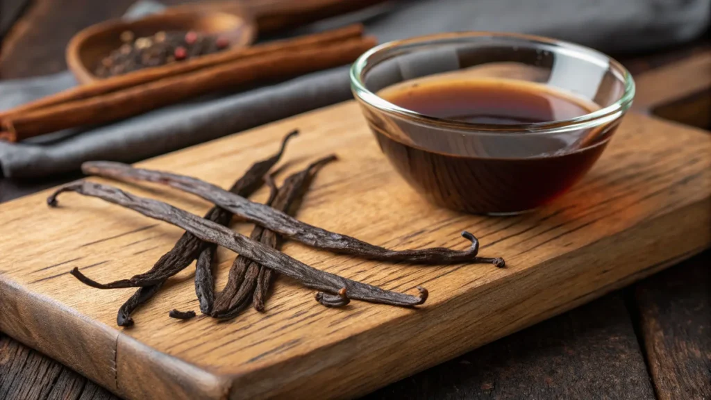 ingredients for vanilla paste recipe