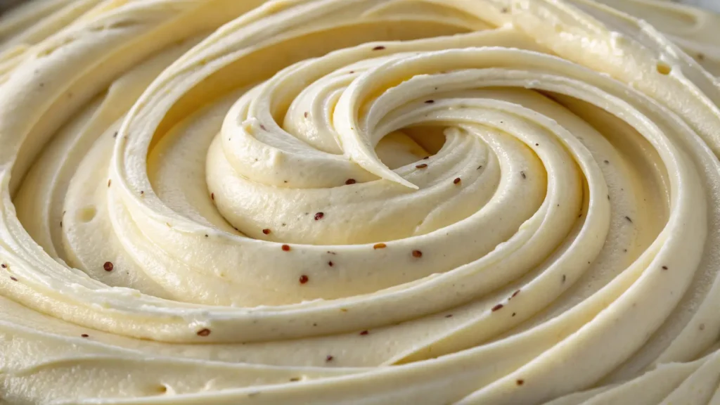 vanilla paste in frosting