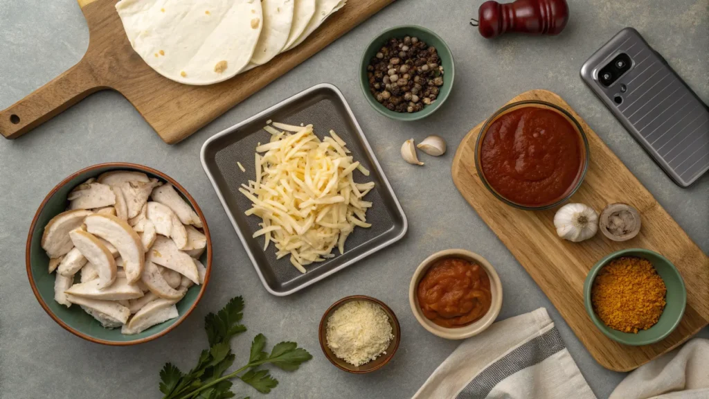 ingredients for chicken enchilada recipe