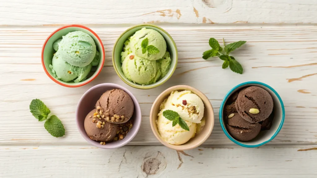 Creative Cuisinart ice cream maker recipes in assorted flavors