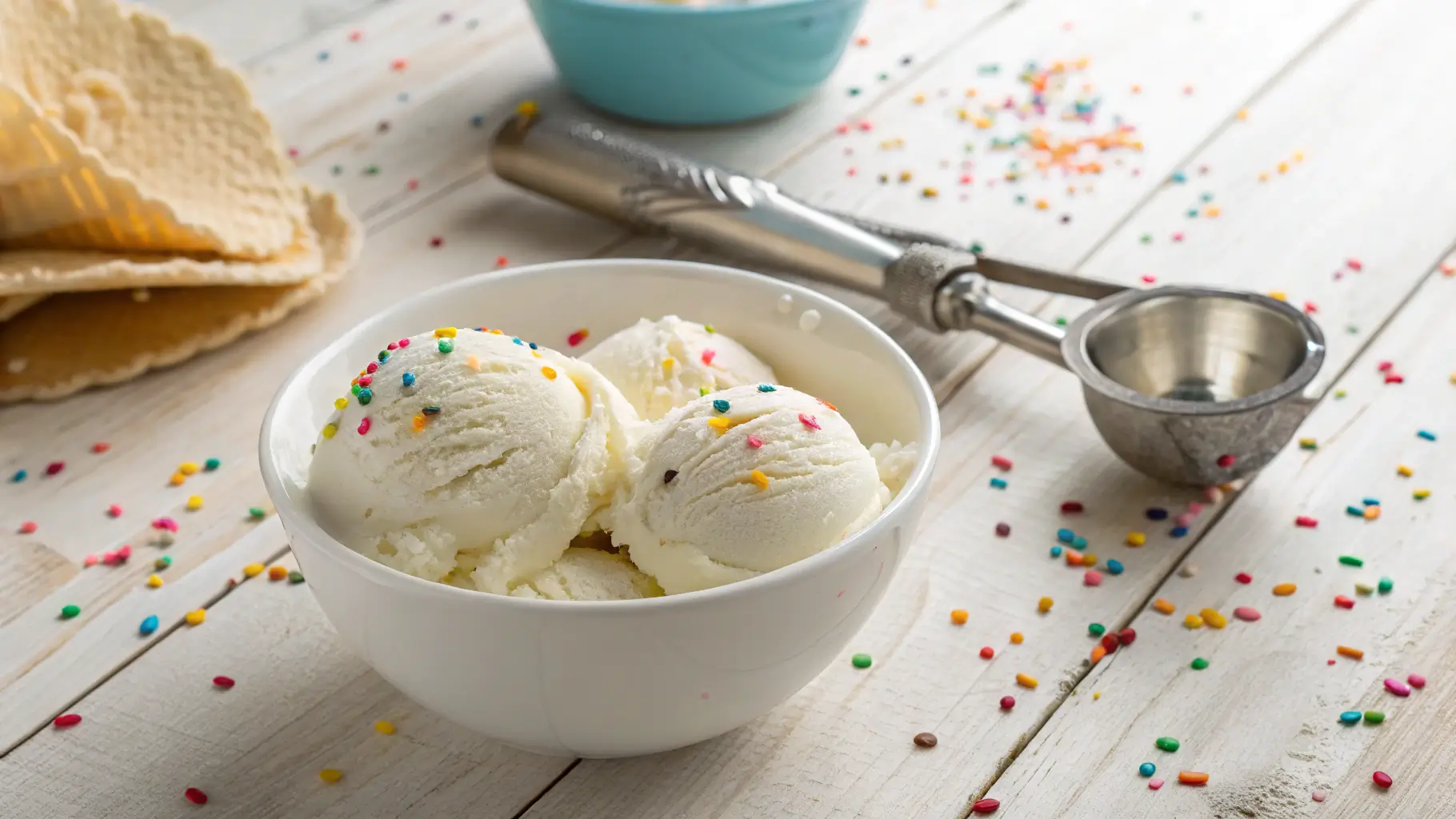 Cuisinart ice cream maker recipes with vanilla scoop
